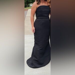 Amsale Bridesmaid Dress- Sonia (Black)